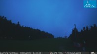 Archived image Webcam Base station of t-bar lift at mount Jauerling 03:00