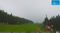 Archived image Webcam Base station of t-bar lift at mount Jauerling 05:00