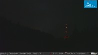 Archiv Foto Webcam Schlepplift Jauerling, Talstation 23:00