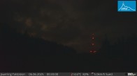 Archiv Foto Webcam Schlepplift Jauerling, Talstation 23:00