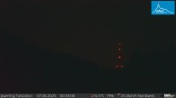 Archived image Webcam Base station of t-bar lift at mount Jauerling 23:00