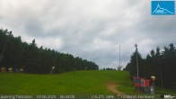 Archived image Webcam Base station of t-bar lift at mount Jauerling 05:00