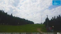 Archived image Webcam Base station of t-bar lift at mount Jauerling 13:00