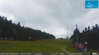 Archived image Webcam Base station of t-bar lift at mount Jauerling 13:00