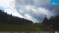 Archived image Webcam Base station of t-bar lift at mount Jauerling 15:00