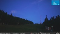 Archived image Webcam Base station of t-bar lift at mount Jauerling 03:00