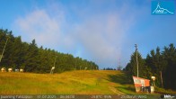 Archived image Webcam Base station of t-bar lift at mount Jauerling 05:00