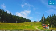 Archived image Webcam Base station of t-bar lift at mount Jauerling 09:00