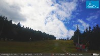 Archived image Webcam Base station of t-bar lift at mount Jauerling 13:00
