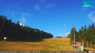 Archived image Webcam Base station of t-bar lift at mount Jauerling 07:00