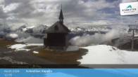Archiv Foto Webcam Aussicht auf die Schmitten Kapelle 11:00