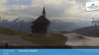 Archiv Foto Webcam Aussicht auf die Schmitten Kapelle 17:00