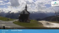 Archiv Foto Webcam Aussicht auf die Schmitten Kapelle 13:00