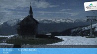 Archiv Foto Webcam Aussicht auf die Schmitten Kapelle 23:00