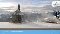 Archiv Foto Webcam Aussicht auf die Schmitten Kapelle 09:00