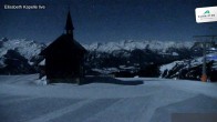 Archiv Foto Webcam Aussicht auf die Schmitten Kapelle 23:00