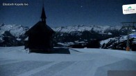 Archiv Foto Webcam Aussicht auf die Schmitten Kapelle 01:00