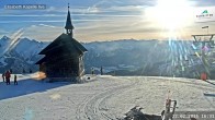 Archiv Foto Webcam Aussicht auf die Schmitten Kapelle 15:00