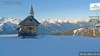 Archiv Foto Webcam Aussicht auf die Schmitten Kapelle 06:00