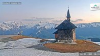 Archiv Foto Webcam Aussicht auf die Schmitten Kapelle 19:00