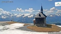 Archiv Foto Webcam Aussicht auf die Schmitten Kapelle 11:00