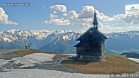 Archived image Webcam View Chapel Schmitten 15:00