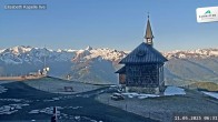 Archiv Foto Webcam Aussicht auf die Schmitten Kapelle 05:00