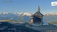 Archiv Foto Webcam Aussicht auf die Schmitten Kapelle 06:00