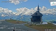 Archiv Foto Webcam Aussicht auf die Schmitten Kapelle 11:00