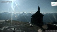 Archiv Foto Webcam Aussicht auf die Schmitten Kapelle 23:00