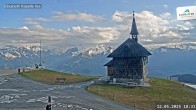 Archived image Webcam View Chapel Schmitten 17:00
