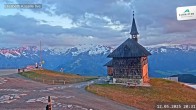 Archived image Webcam View Chapel Schmitten 19:00