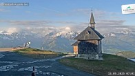 Archiv Foto Webcam Aussicht auf die Schmitten Kapelle 06:00