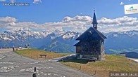 Archiv Foto Webcam Aussicht auf die Schmitten Kapelle 15:00