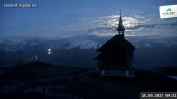 Archiv Foto Webcam Aussicht auf die Schmitten Kapelle 03:00
