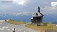 Archived image Webcam View Chapel Schmitten 11:00