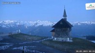 Archiv Foto Webcam Aussicht auf die Schmitten Kapelle 03:00