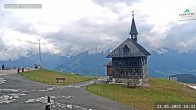 Archived image Webcam View Chapel Schmitten 13:00