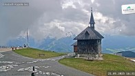 Archived image Webcam View Chapel Schmitten 15:00