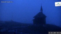 Archiv Foto Webcam Aussicht auf die Schmitten Kapelle 03:00