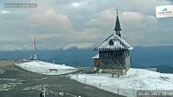 Archiv Foto Webcam Aussicht auf die Schmitten Kapelle 19:00