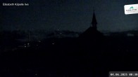 Archiv Foto Webcam Aussicht auf die Schmitten Kapelle 23:00