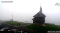 Archived image Webcam View Chapel Schmitten 19:00