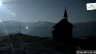 Archived image Webcam View Chapel Schmitten 01:00
