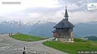 Archiv Foto Webcam Aussicht auf die Schmitten Kapelle 19:00