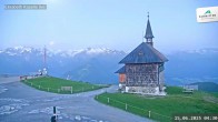 Archiv Foto Webcam Aussicht auf die Schmitten Kapelle 03:00
