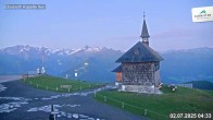 Archiv Foto Webcam Aussicht auf die Schmitten Kapelle 03:00