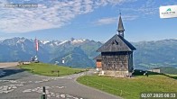 Archiv Foto Webcam Aussicht auf die Schmitten Kapelle 07:00