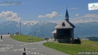 Archiv Foto Webcam Aussicht auf die Schmitten Kapelle 11:00
