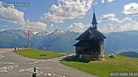 Archiv Foto Webcam Aussicht auf die Schmitten Kapelle 15:00
